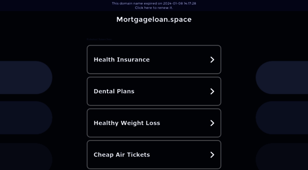 mortgageloan.space