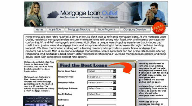 mortgageloanoutlet.com