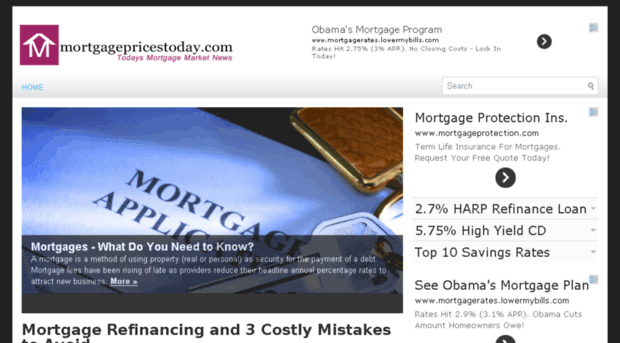 mortgagepricestoday.com