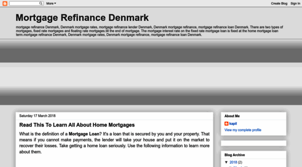 mortgagerefinancedenmark.blogspot.com