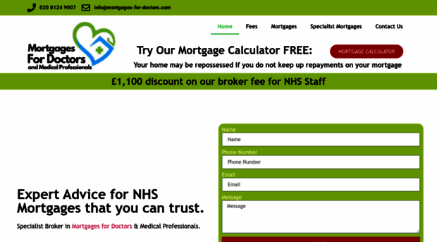 mortgages-for-doctors.com