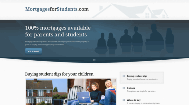 mortgagesforstudents.com