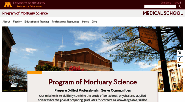 mortuaryscience.umn.edu