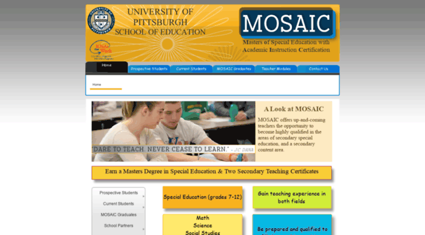 mosaic.pitt.edu