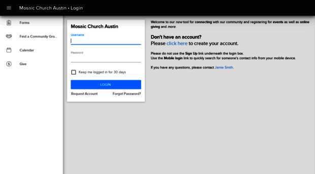 mosaicchurchaustin.ccbchurch.com