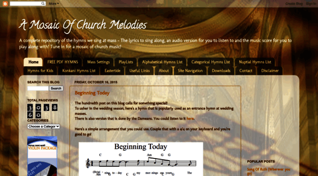 mosaicofchurchmelodies.blogspot.com