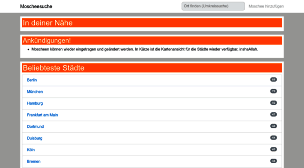 moscheesuche.de