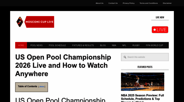 mosconicuplive.com