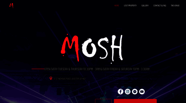 moshnightclub.com