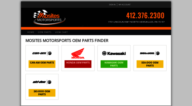 mositesmotorsports.dealerspikeparts.com