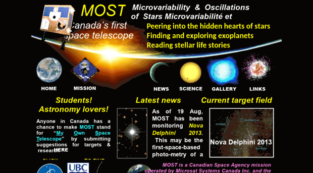 most.astro.ubc.ca