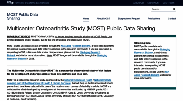 most.ucsf.edu