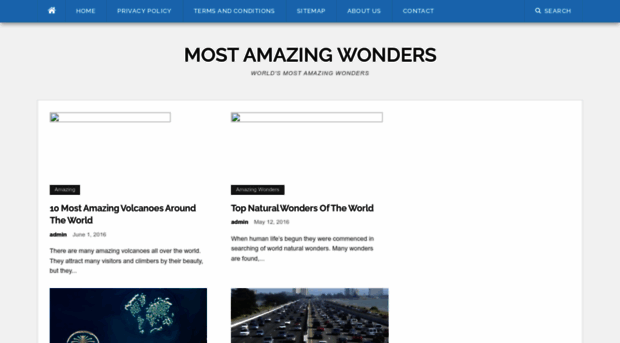 mostamazingwonders.com