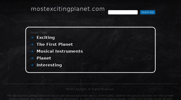 mostexcitingplanet.com