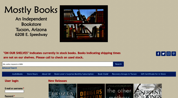mostlybooksaz.com