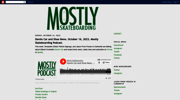 mostlyskateboarding.net