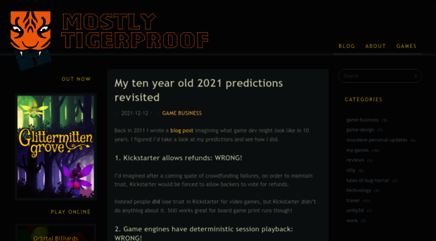 mostlytigerproof.com