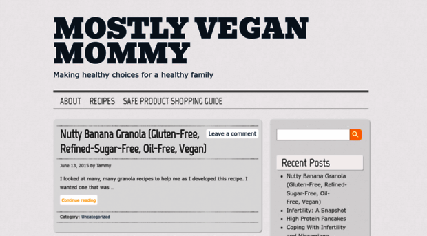 mostlyveganmommy.wordpress.com