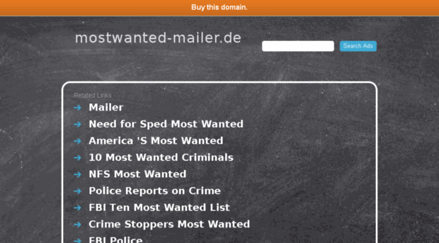 mostwanted-mailer.de