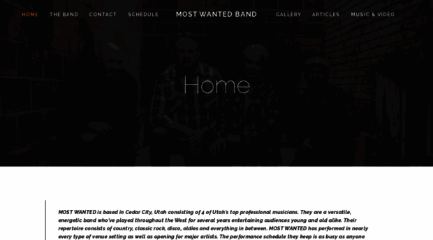 mostwantedband.org