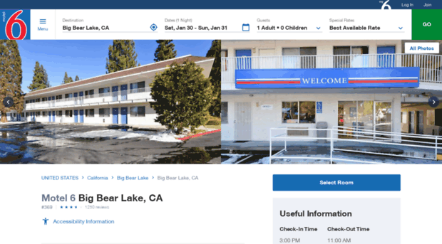 motel6bigbear.com