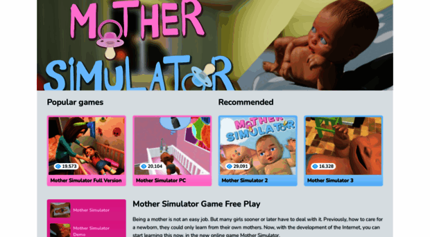 mother-simulator.com