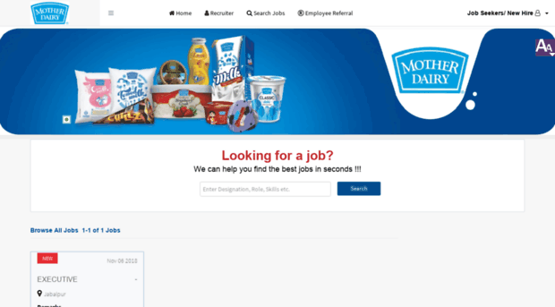 motherdairy.talentrecruit.in