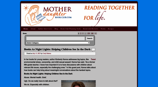 motherdaughterbookclub.com