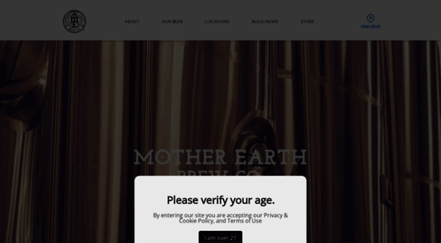 motherearthbrewco.com