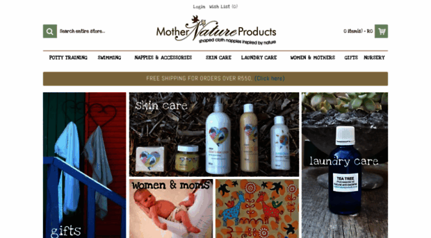 mothernatureproducts.co.za