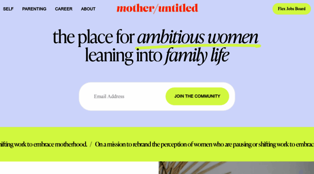 motheruntitled.com