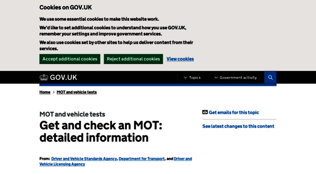 motinfo.direct.gov.uk