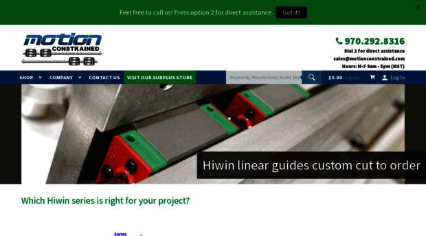 motionconstrained.com