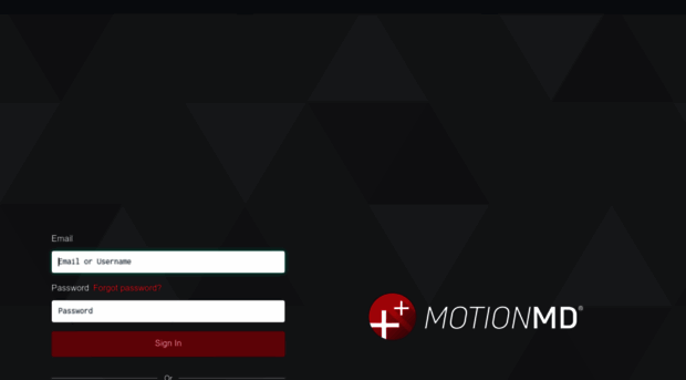 motionmd.com - MotionMD Sign In - MotionMD