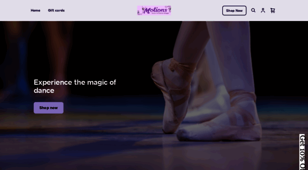 motionsdanceshoppe.com