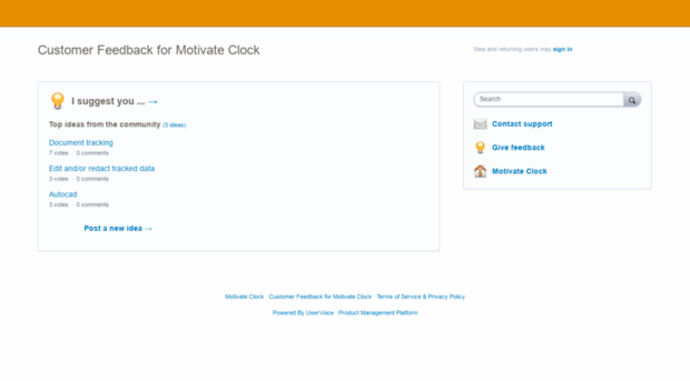 motivateclock.uservoice.com