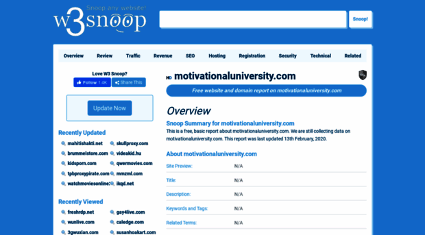 motivationaluniversity.com.w3snoop.com