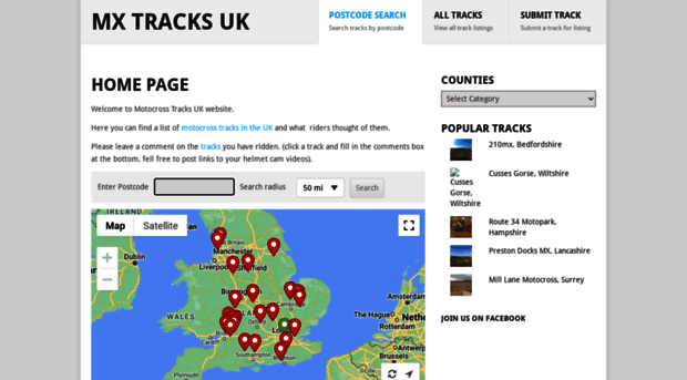 motocrosstracksuk.co.uk