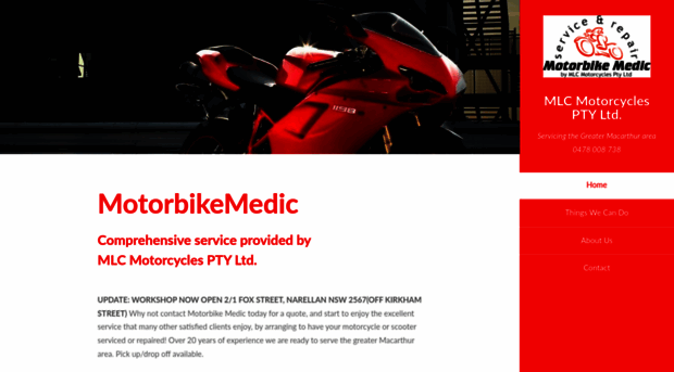 motorbikemedic.com.au