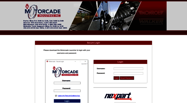 motorcade-ind.com