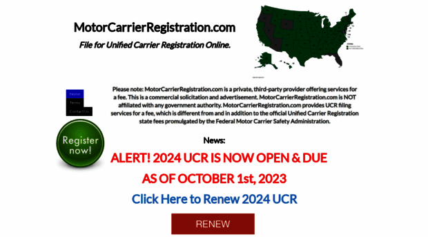 motorcarrierregistration.com