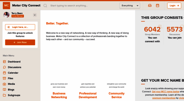 motorcityconnect.groupsite.com