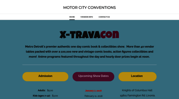 motorcityconventions.com
