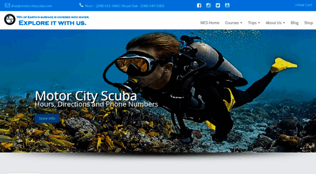 motorcityscuba.com