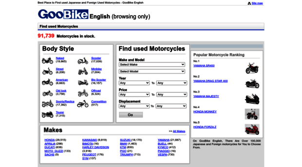 motorcycle.goobike.com