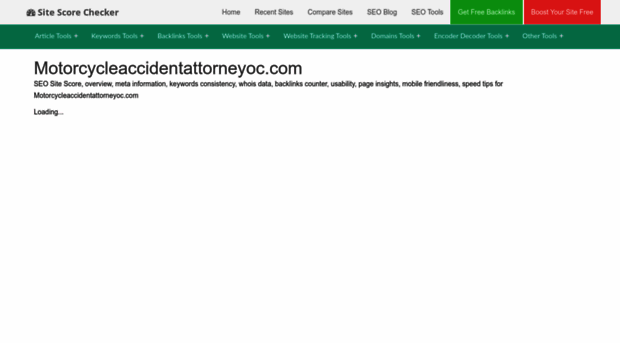 motorcycleaccidentattorneyoc.com.sitescorechecker.com