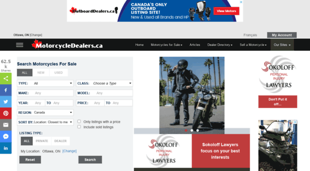 motorcycledealers.ca