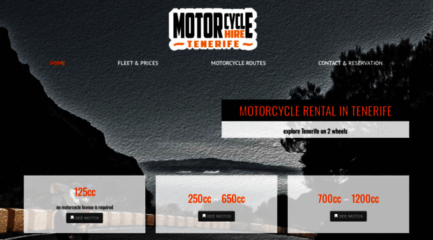 motorcyclehire-tenerife.com