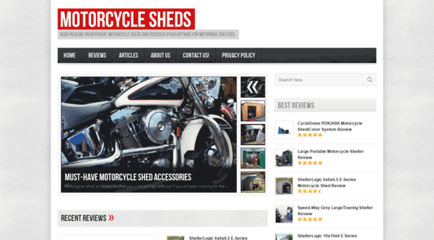 motorcyclesheds.net