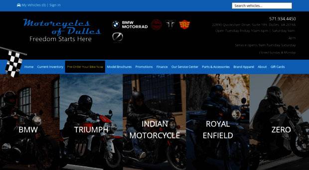 motorcyclesofdulles.com